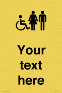 DV10852: Custom information: disabled female and male