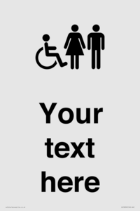 DV10852: Custom information: disabled female and male