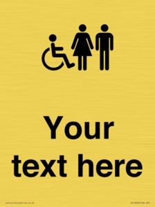 DV10852: Custom information: disabled female and male