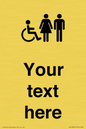 DV10852: Custom information: disabled female and male