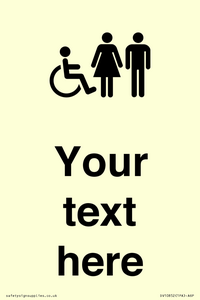 DV10852: Custom information: disabled female and male