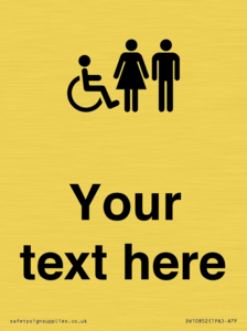 DV10852: Custom information: disabled female and male