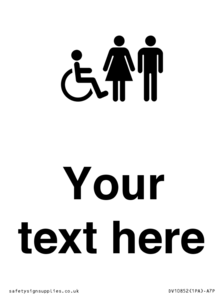 DV10852: Custom information: disabled female and male