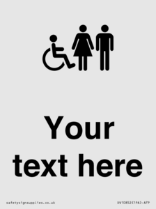 DV10852: Custom information: disabled female and male