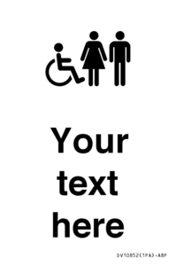 DV10852: Custom information: disabled female and male