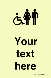 DV10852: Custom information: disabled female and male