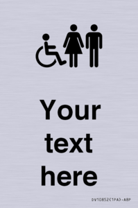 DV10852: Custom information: disabled female and male