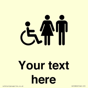 DV10852: Custom information: disabled female and male