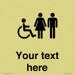 DV10852: Custom information: disabled female and male