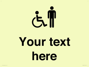 DV10854: Custom information: disabled and male