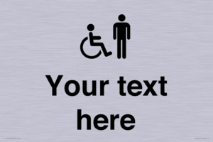 DV10854: Custom information: disabled and male