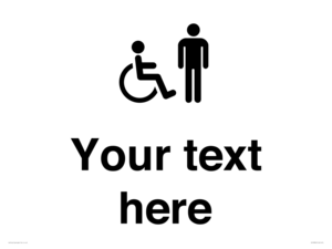 DV10854: Custom information: disabled and male