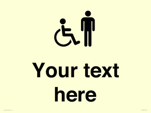 DV10854: Custom information: disabled and male
