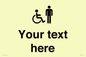 DV10854: Custom information: disabled and male