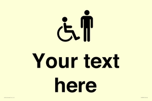 DV10854: Custom information: disabled and male