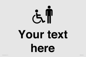 DV10854: Custom information: disabled and male