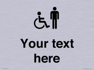 DV10854: Custom information: disabled and male