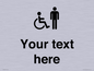 DV10854: Custom information: disabled and male