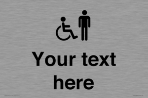 DV10854: Custom information: disabled and male