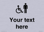DV10854: Custom information: disabled and male