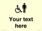 DV10854: Custom information: disabled and male