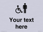 DV10854: Custom information: disabled and male