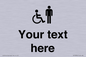 DV10854: Custom information: disabled and male