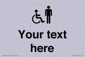 DV10854: Custom information: disabled and male