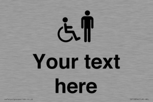 DV10854: Custom information: disabled and male