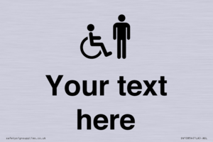 DV10854: Custom information: disabled and male