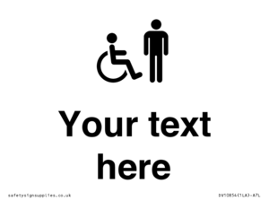 DV10854: Custom information: disabled and male