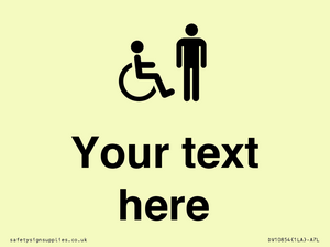 DV10854: Custom information: disabled and male