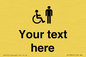 DV10854: Custom information: disabled and male