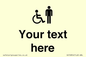 DV10854: Custom information: disabled and male