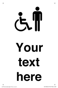 DV10854: Custom information: disabled and male