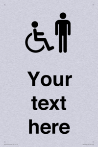 DV10854: Custom information: disabled and male