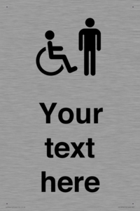 DV10854: Custom information: disabled and male