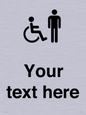 DV10854: Custom information: disabled and male