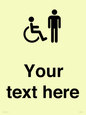 DV10854: Custom information: disabled and male
