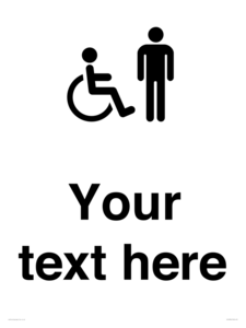 DV10854: Custom information: disabled and male