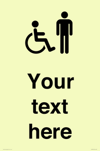 DV10854: Custom information: disabled and male