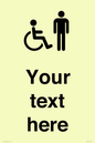DV10854: Custom information: disabled and male