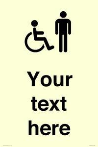 DV10854: Custom information: disabled and male