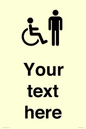 DV10854: Custom information: disabled and male