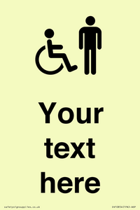 DV10854: Custom information: disabled and male