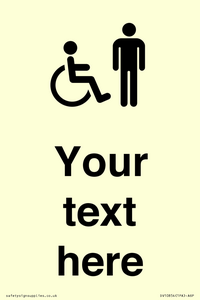 DV10854: Custom information: disabled and male