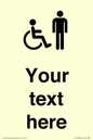 DV10854: Custom information: disabled and male