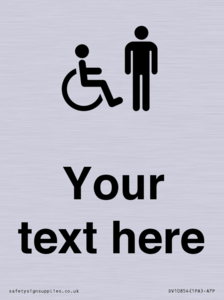 DV10854: Custom information: disabled and male