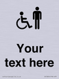 DV10854: Custom information: disabled and male