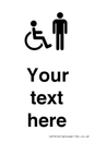DV10854: Custom information: disabled and male